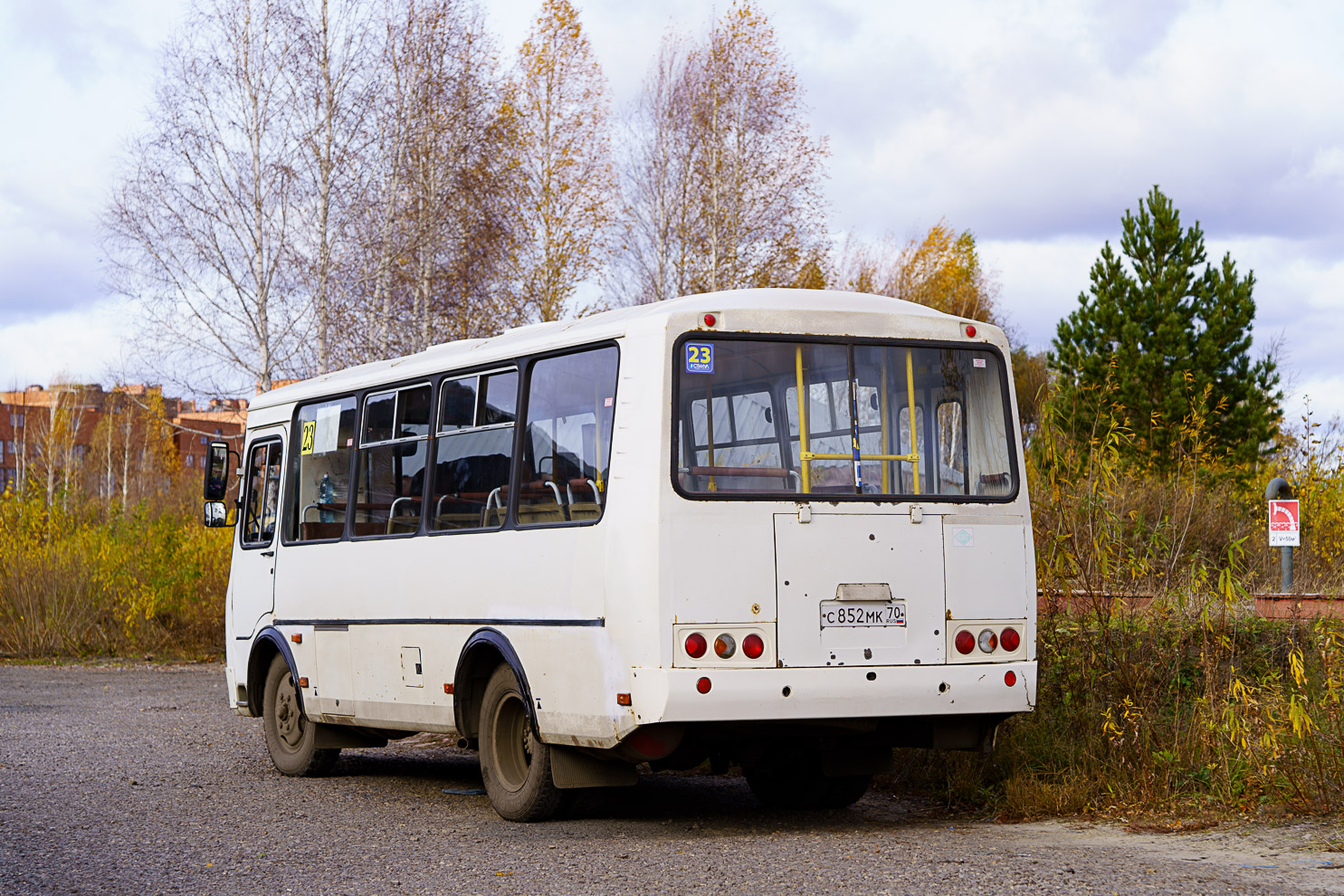 Oblast Tomsk, PAZ-320540-22 Nr. С 852 МК 70