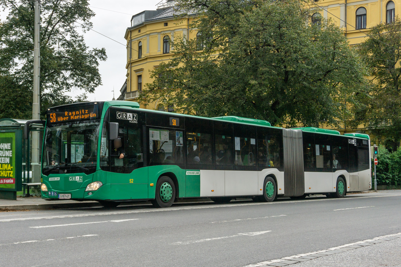 Австрия, Mercedes-Benz Citaro C2 G № 52