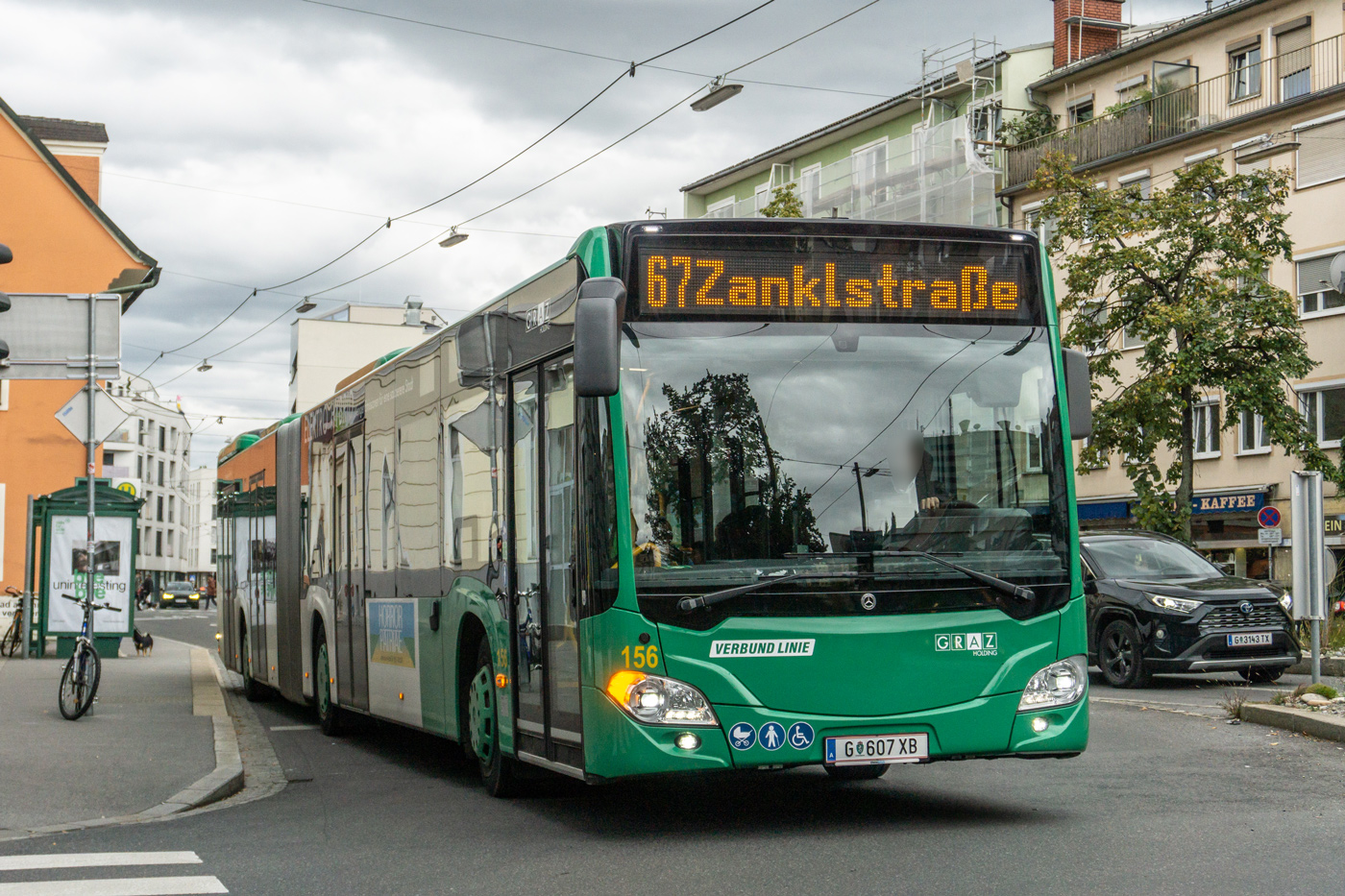 Австрия, Mercedes-Benz Citaro C2 G hybrid № 156