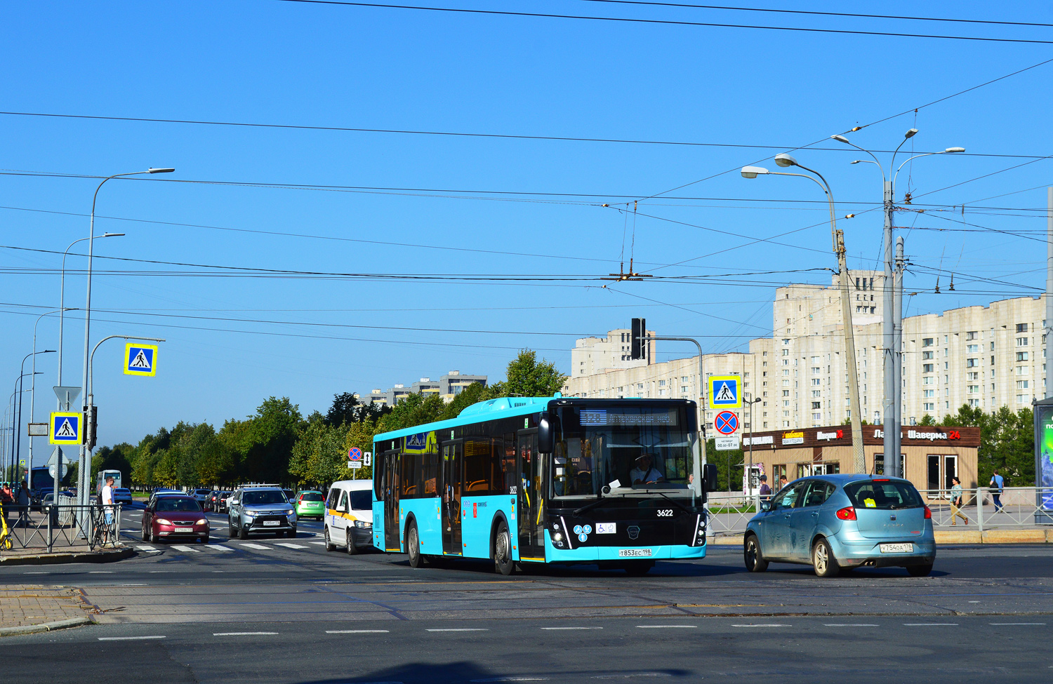 Санкт-Петербург, ЛиАЗ-5292.65 № 3622