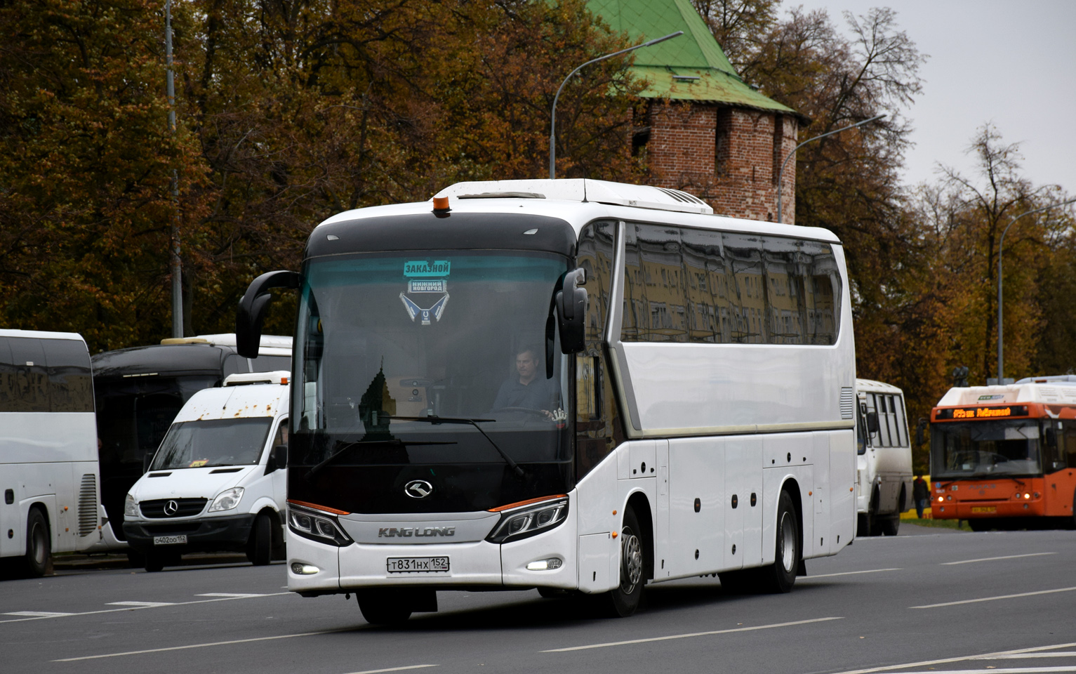 Нижегородская область, King Long XMQ6129Y № Т 831 НХ 152