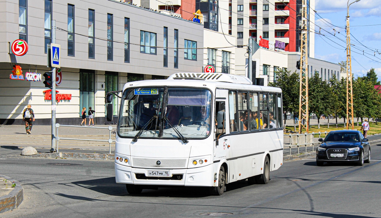 Карелия, ПАЗ-320412-04 "Вектор" № Н 547 МК 10