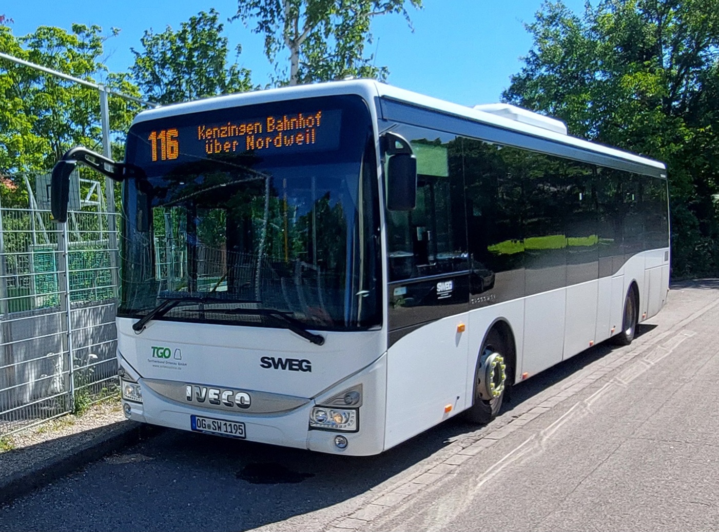 Баден-Вюртемберг, IVECO Crossway LE CITY 12M № 195