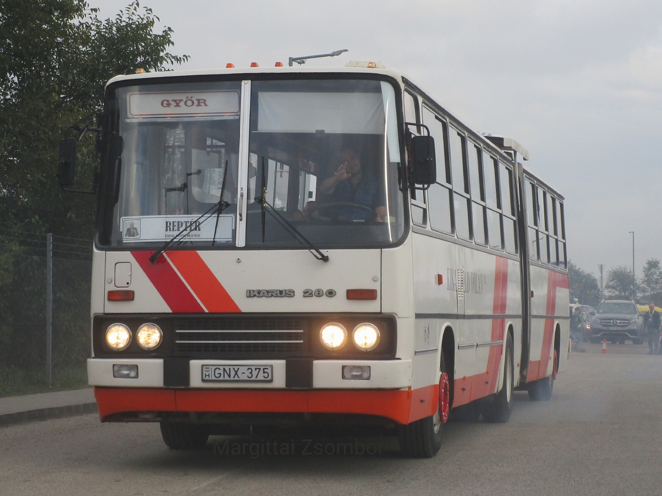 Венгрия, Ikarus 280.33O № GNX-375; Венгрия — VI. Ikarus Találkozó, Aeropark (2024)