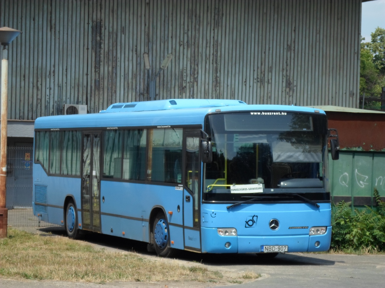 Венгрия, Mercedes-Benz O345 Conecto H № NBD-907