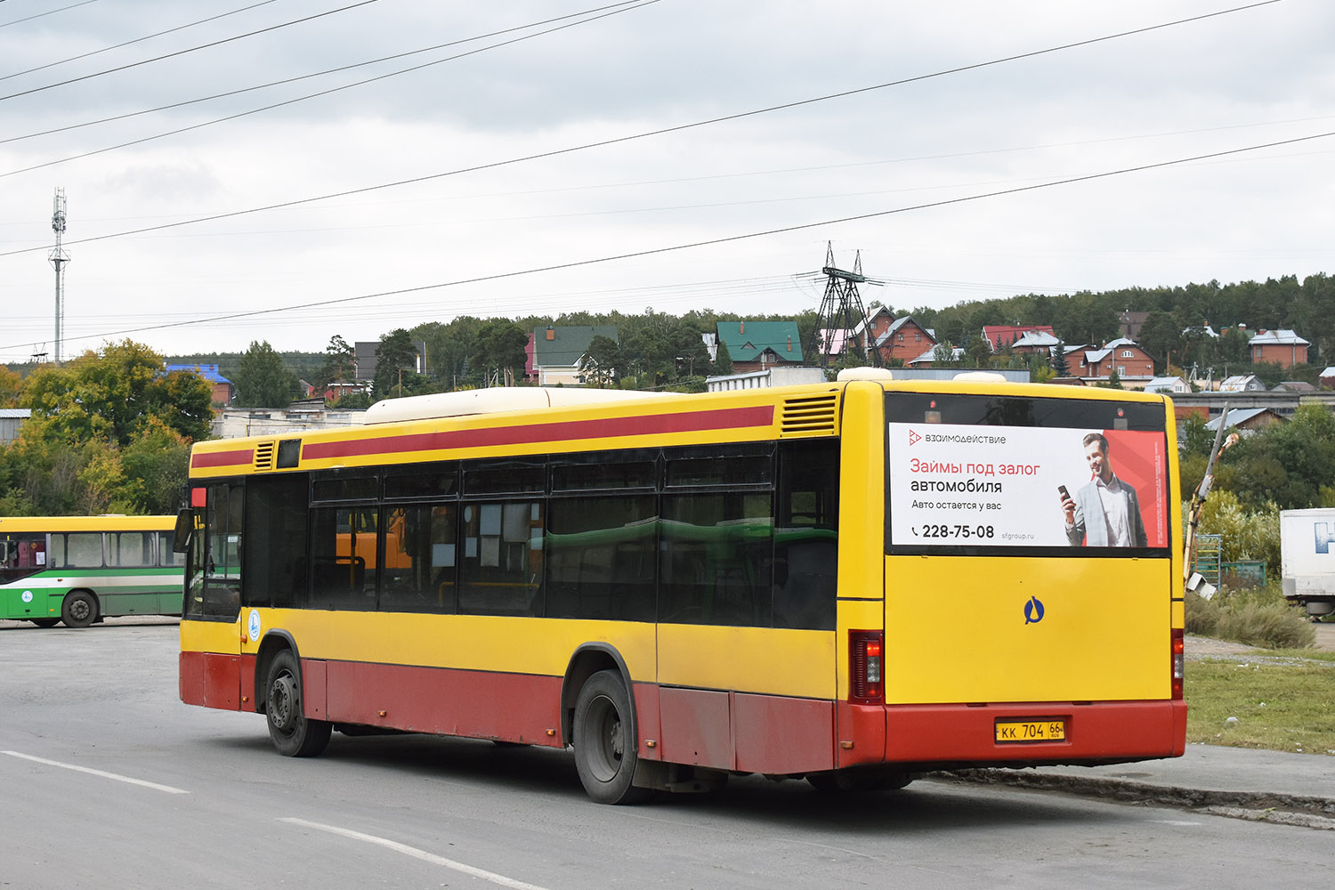 Sverdlovsk region, MAN A21 NL**3 (ZNS) # КК 704 66