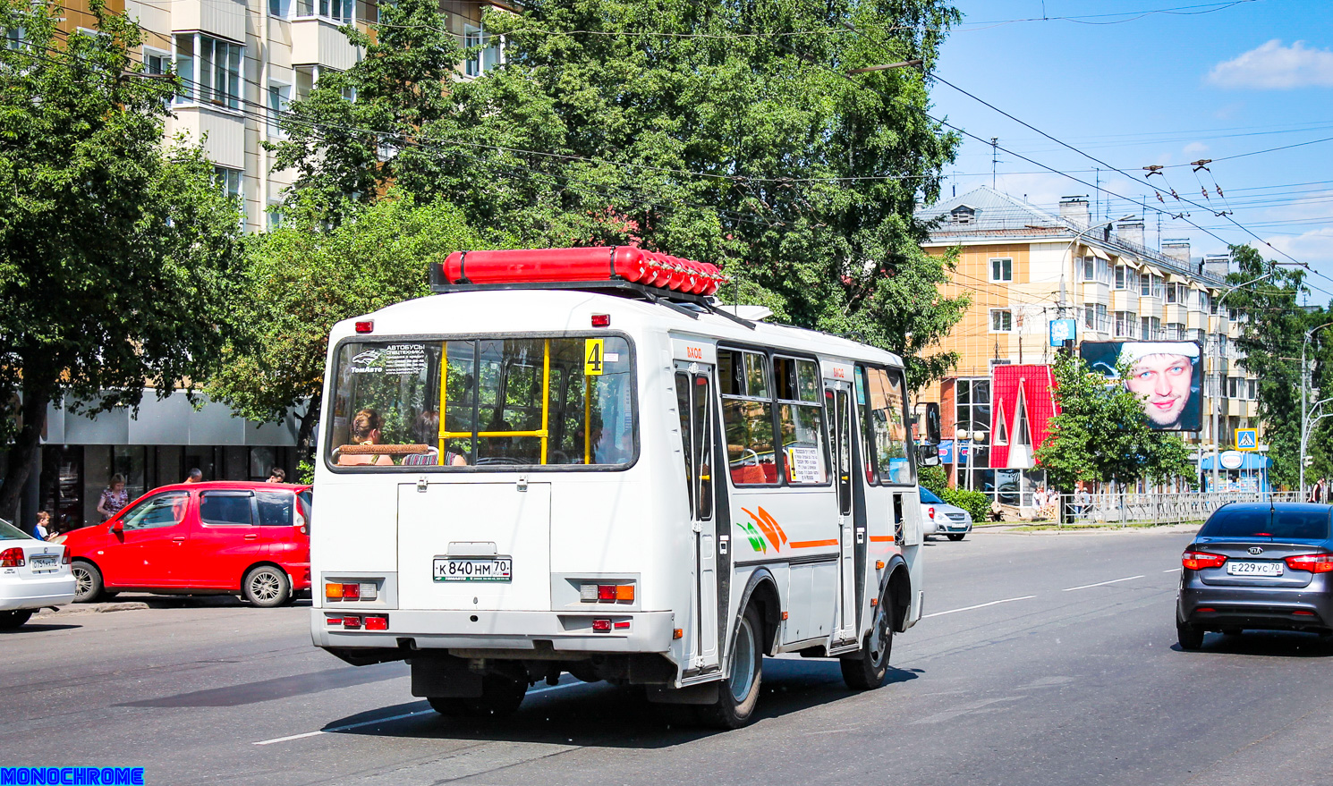 Томская область, ПАЗ-32054 № К 840 НМ 70