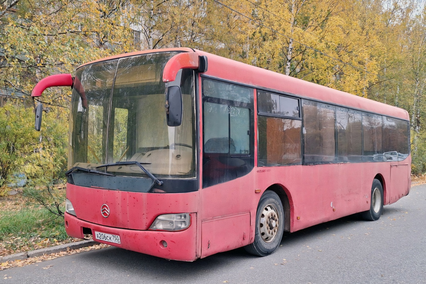 Москва, Golden Dragon XML6102UE23 № А 206 СК 750