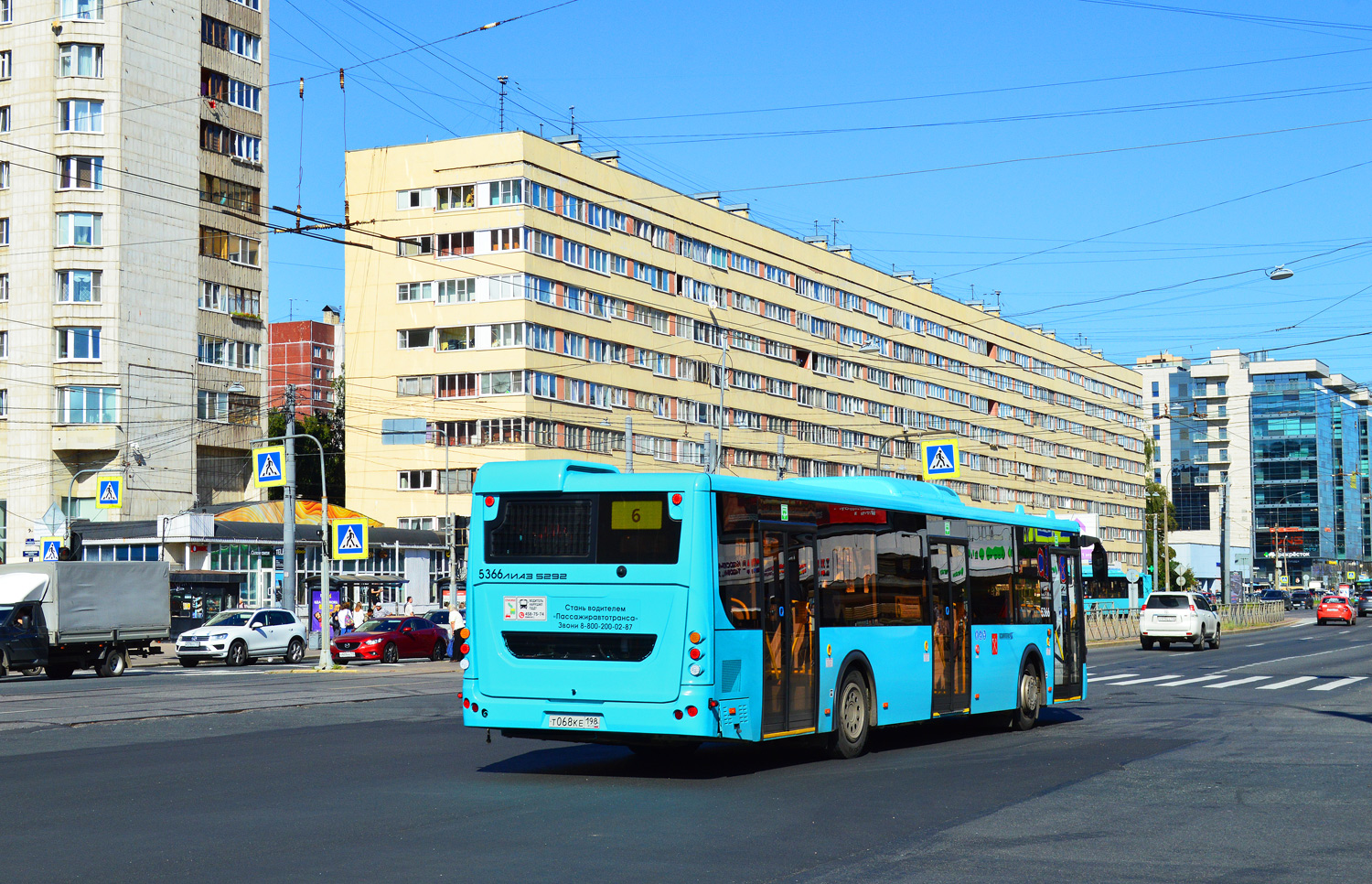 Санкт-Петербург, ЛиАЗ-5292.65 № 5366