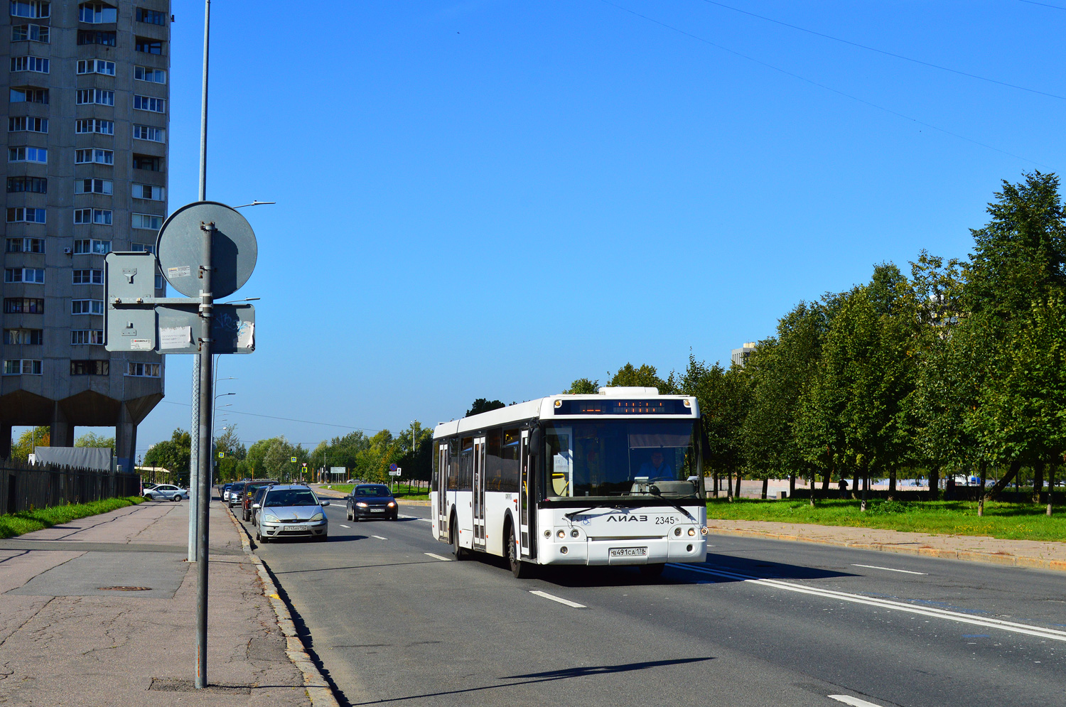 Санкт-Петербург, ЛиАЗ-5292.60 № 2345