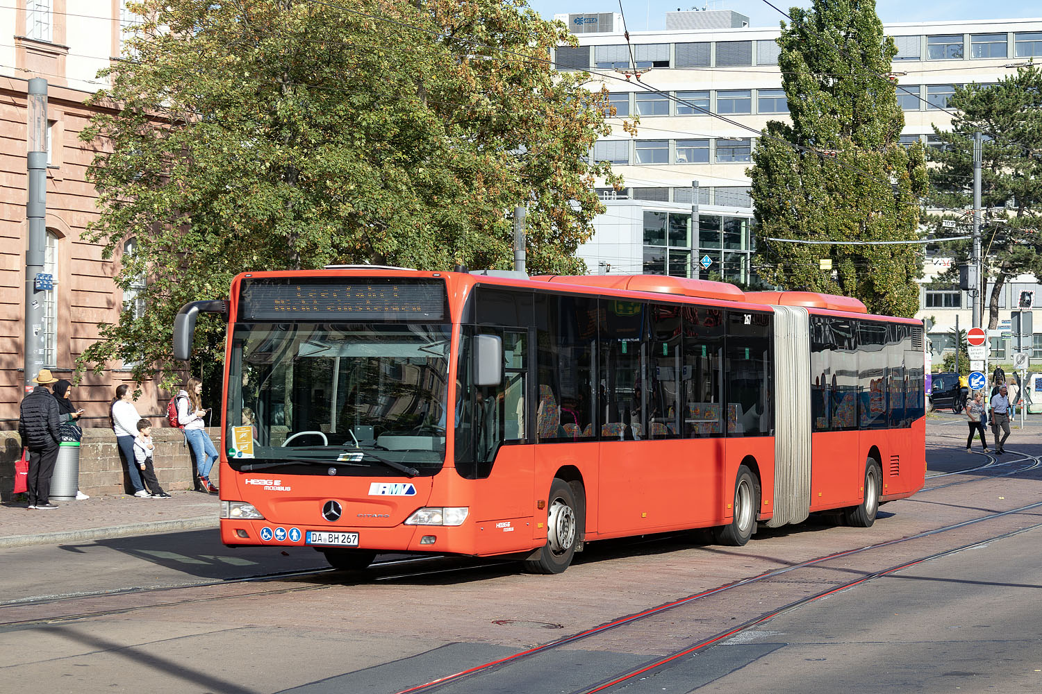 Гессен, Mercedes-Benz O530G Citaro facelift G № 267