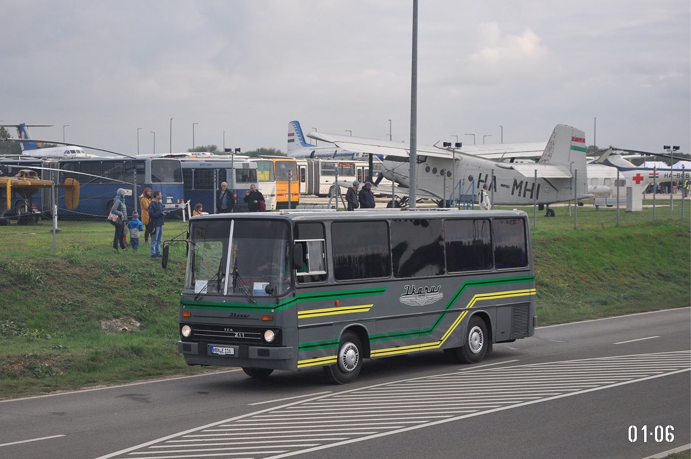 Тюрингия, Ikarus 211.51 № HBN-E 116; Венгрия — VI. Ikarus Találkozó, Aeropark (2024)