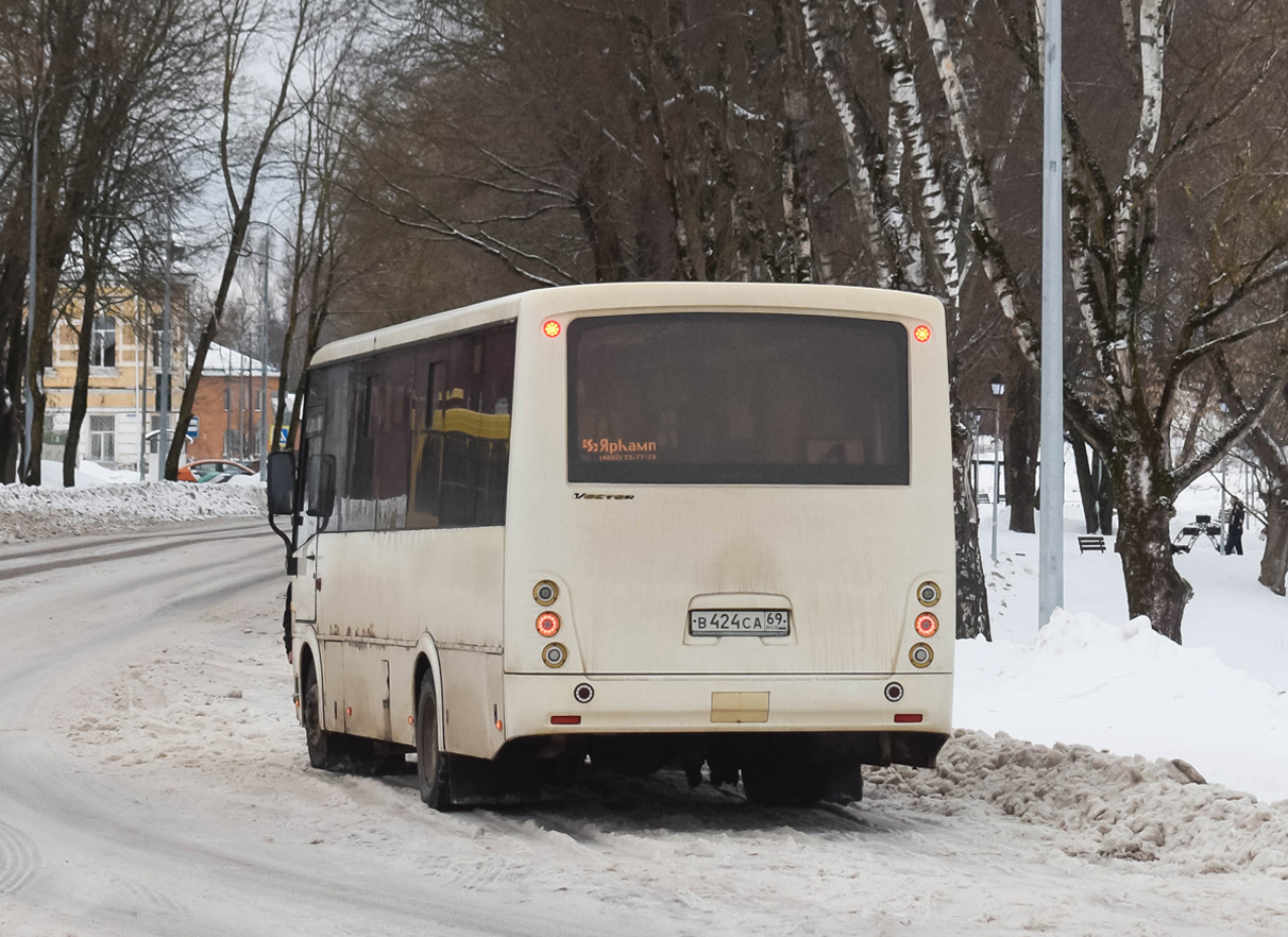 Тверская область, ПАЗ-320414-05 "Вектор" (1-2) № В 424 СА 69