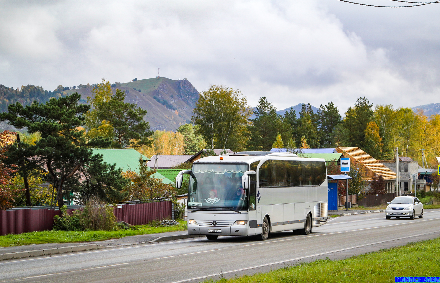 Алтайский край, Mercedes-Benz O580-15RHD Travego № К 365 ЕН 122