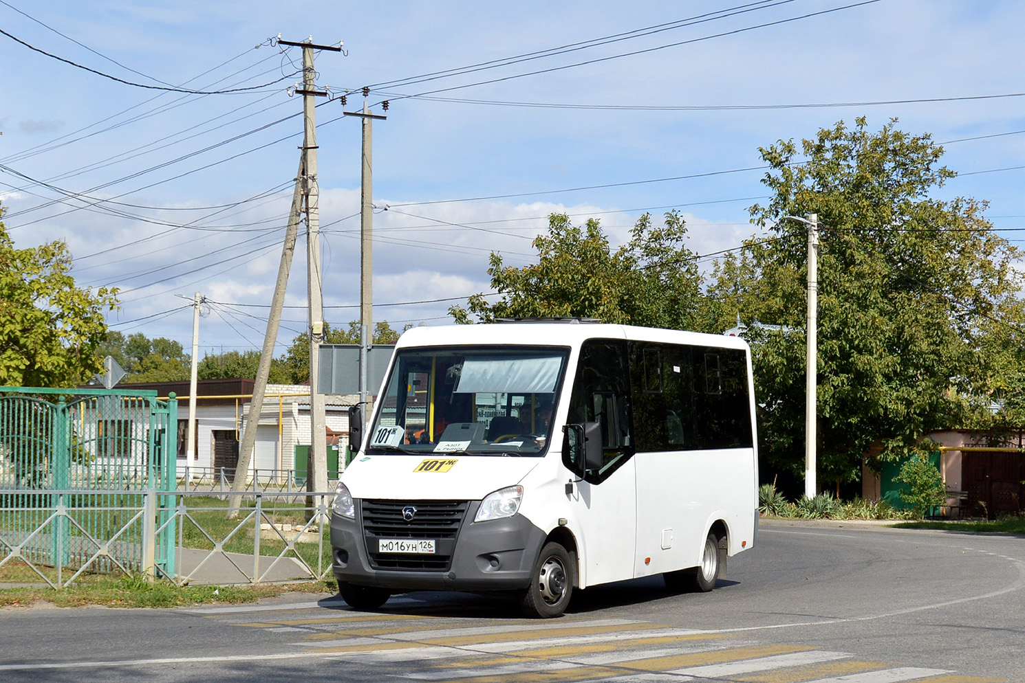 Ставропольский край, ГАЗ-A64R45 Next № М 016 УН 126