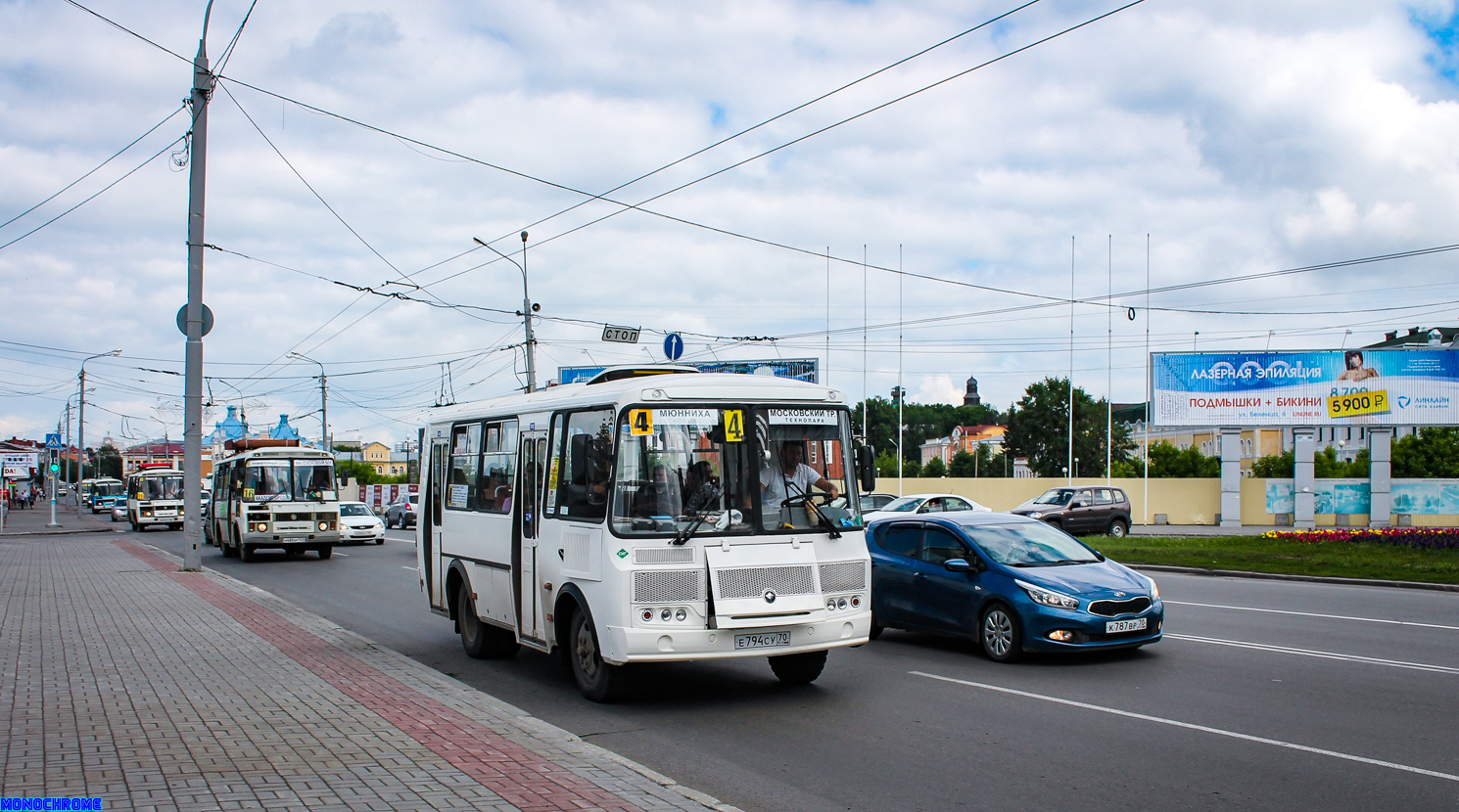 Томская область, ПАЗ-32054 № Е 794 СУ 70