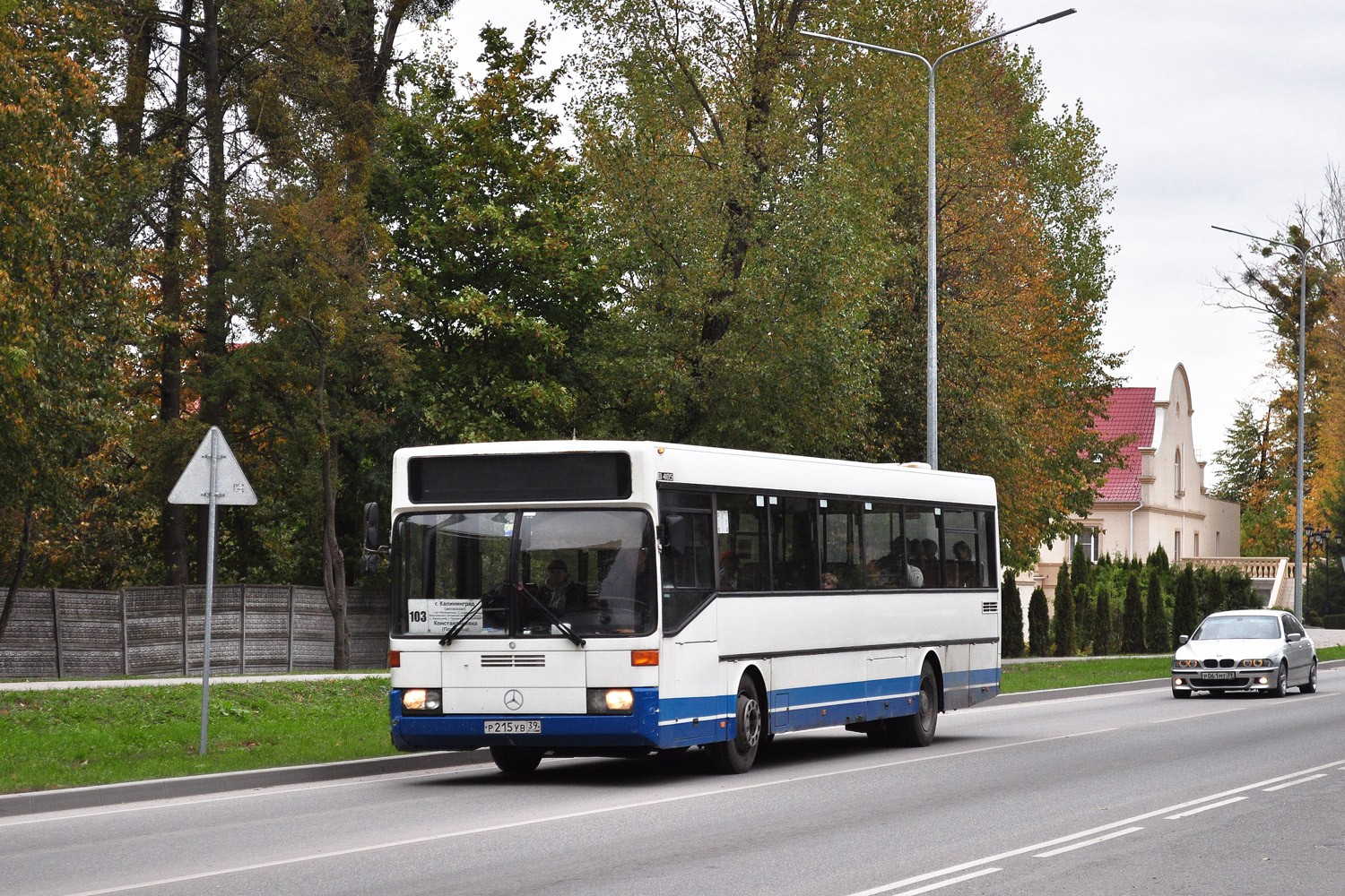 Калининградская область, Mercedes-Benz O405 № Р 215 УВ 39