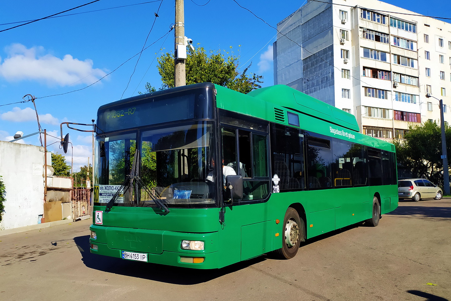 Odessa region, MAN A21 NL313 CNG Nr. 2118