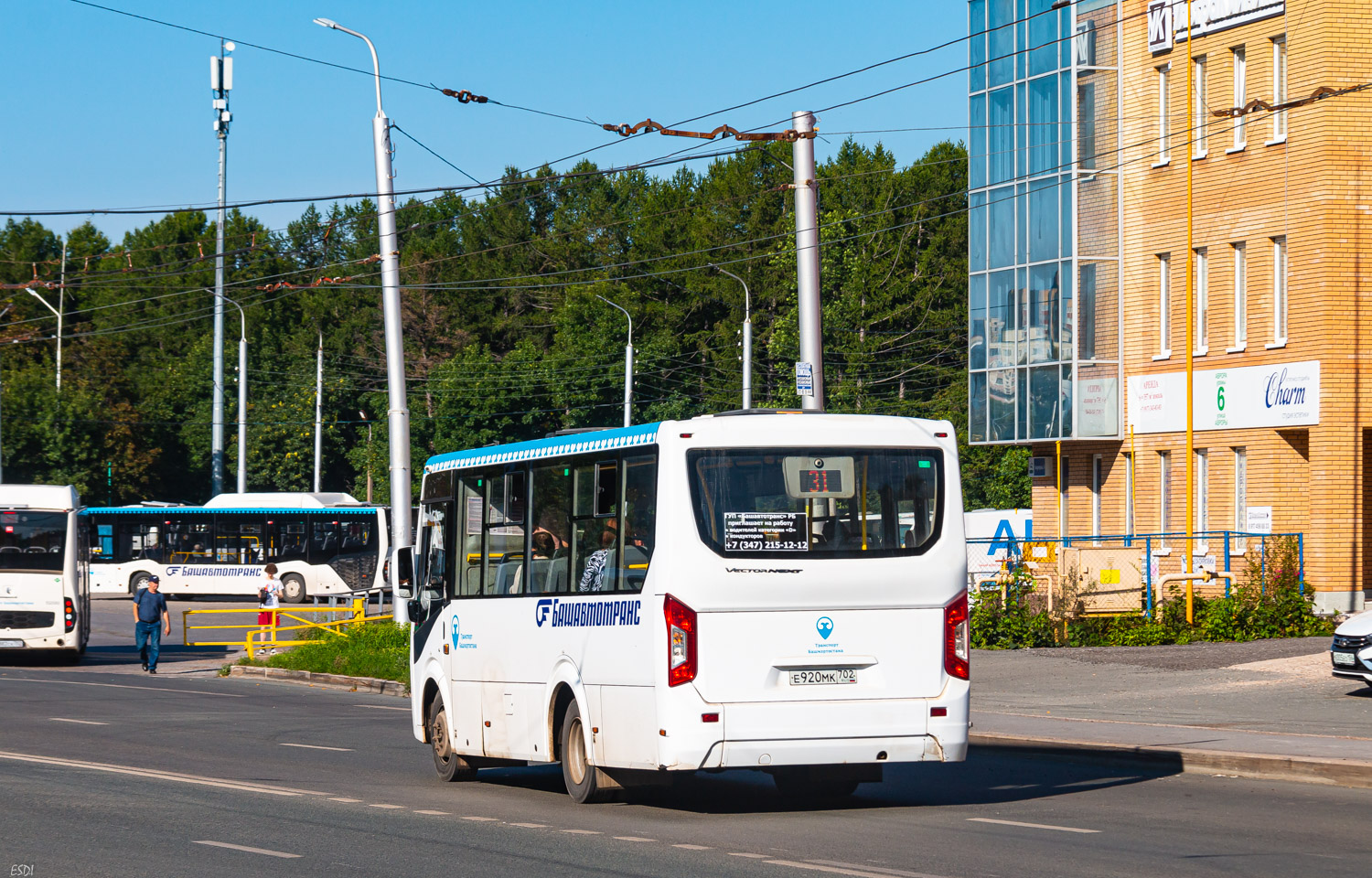 Башкортостан, ПАЗ-320435-04 "Vector Next" № 6539