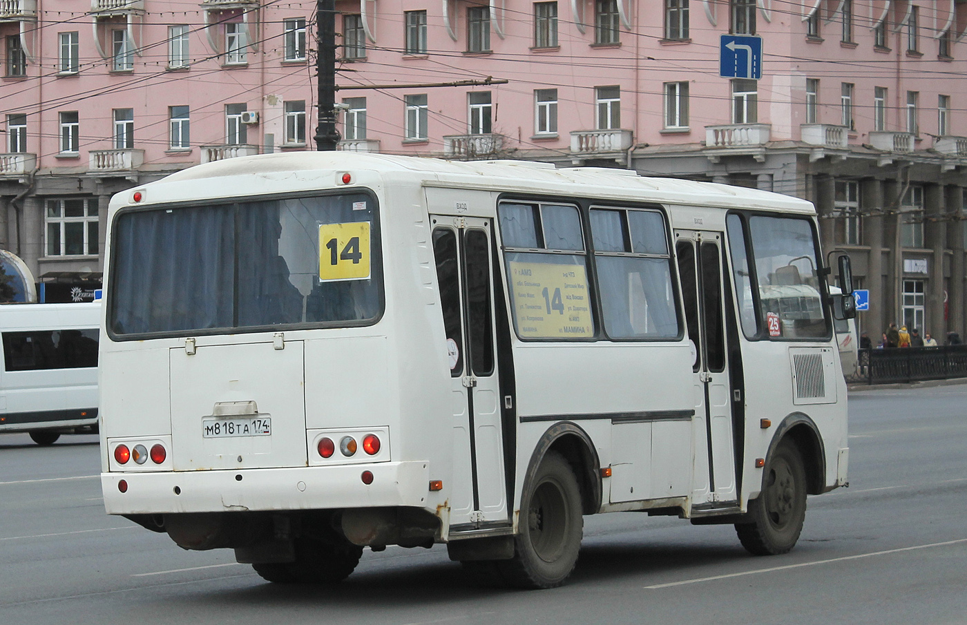 Челябинская область, ПАЗ-32054 № М 818 ТА 174