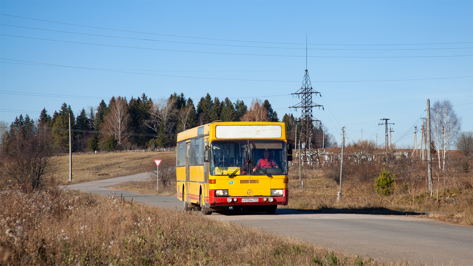 Пермский край, Mercedes-Benz O405 № Е 970 МН 159