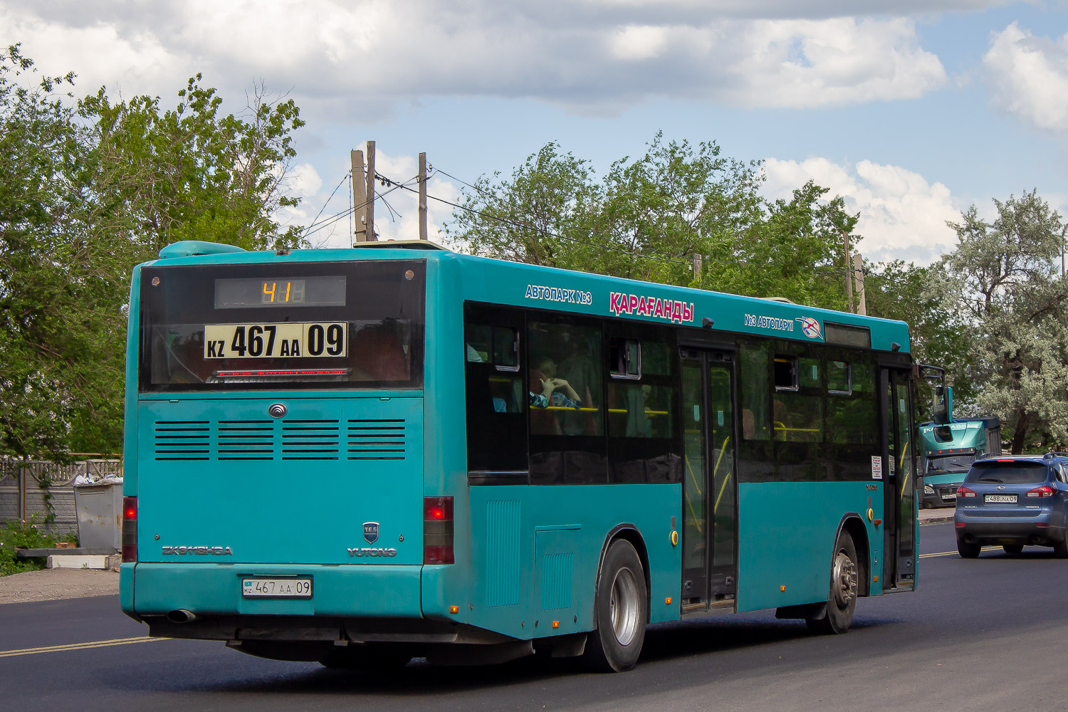 Карагандинская область, Yutong ZK6118HGA № 467 AA 09