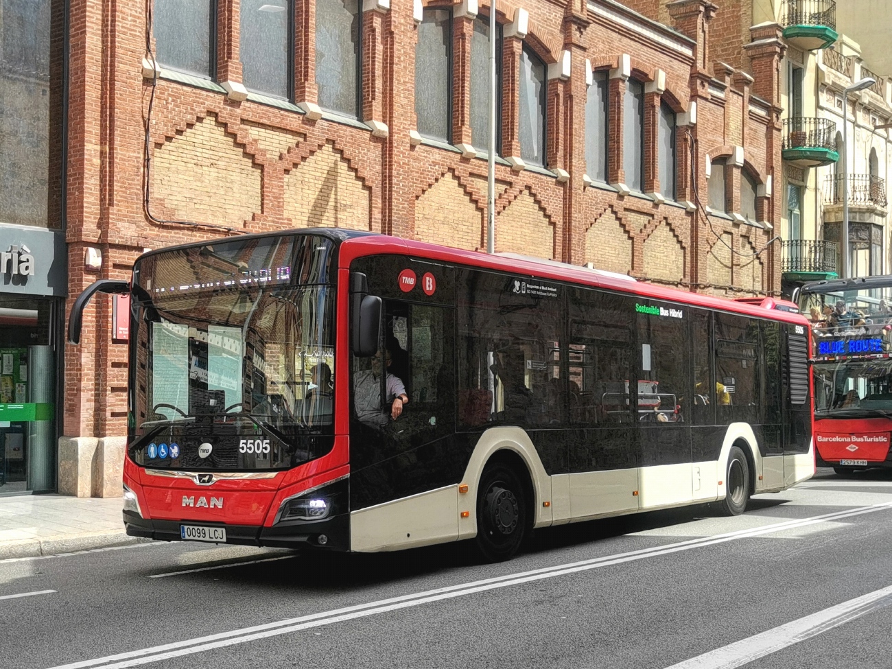 Испания, MAN 12C Lion's City 12 NL280 EfficientHybrid № 5505