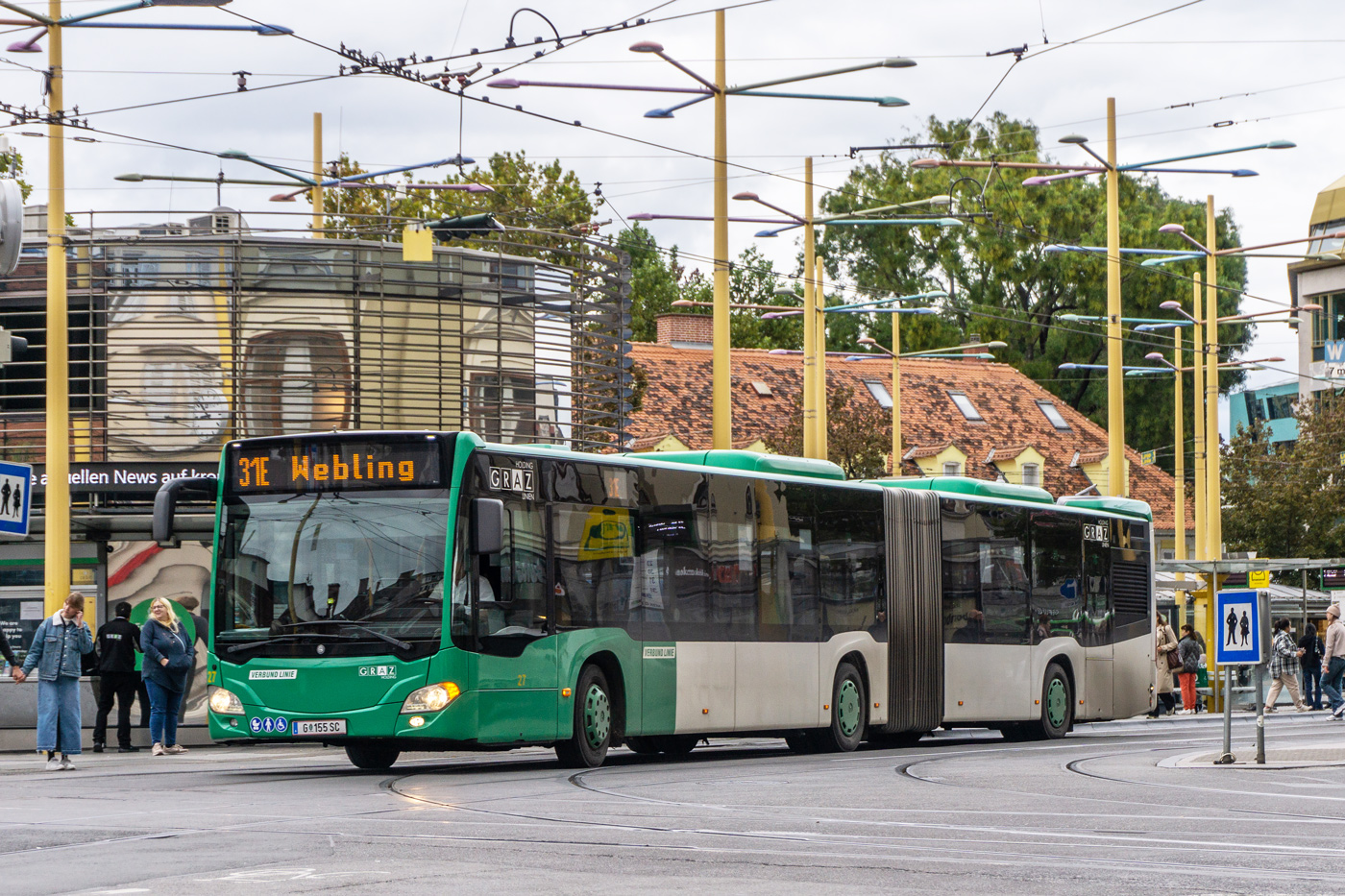 Австрия, Mercedes-Benz Citaro C2 G № 27