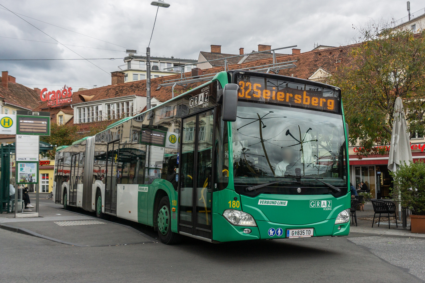 Австрия, Mercedes-Benz Citaro C2 G № 180