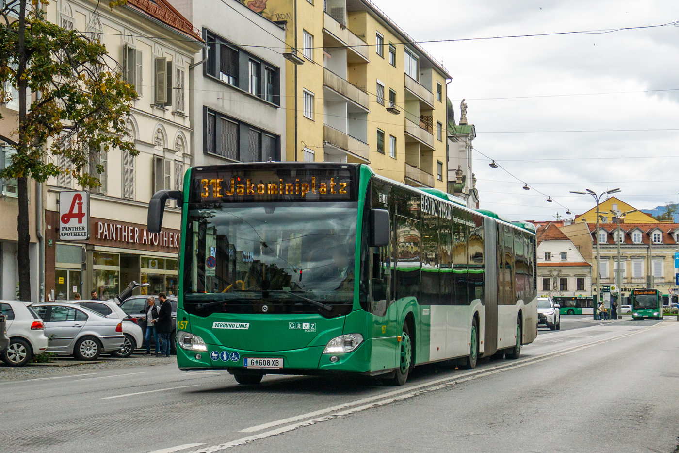 Австрия, Mercedes-Benz Citaro C2 G hybrid № 157