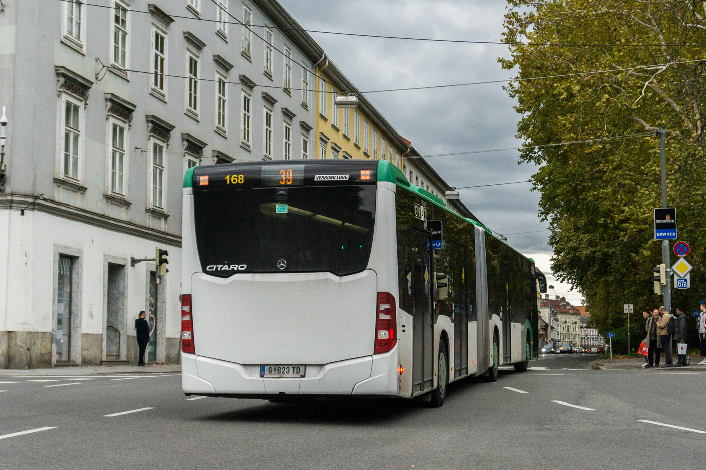 Австрия, Mercedes-Benz Citaro C2 G № 168