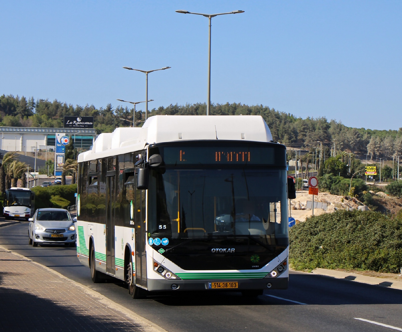 Israel, Otokar Kent C 12 CNG № 514-38-103