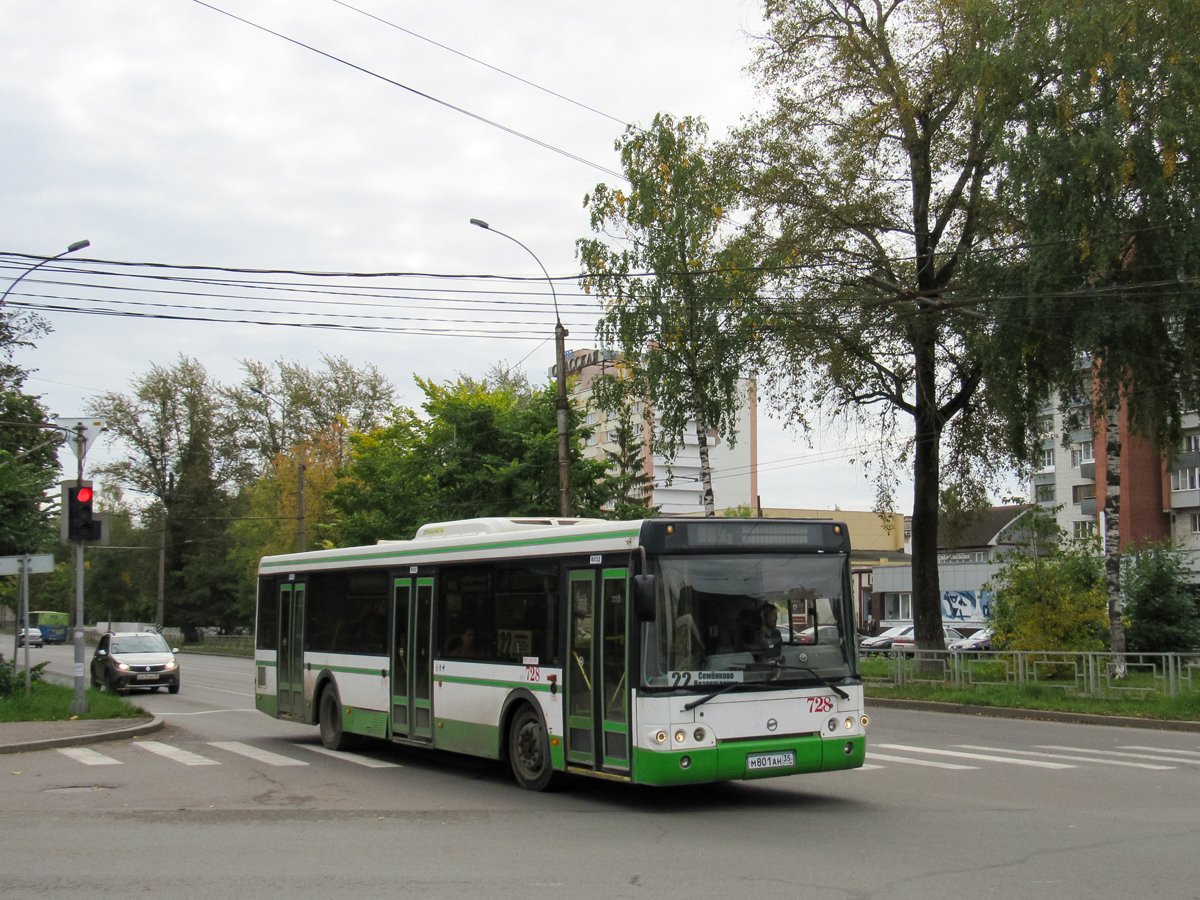 Вологодская область, ЛиАЗ-5292.22 (2-2-2) № 728