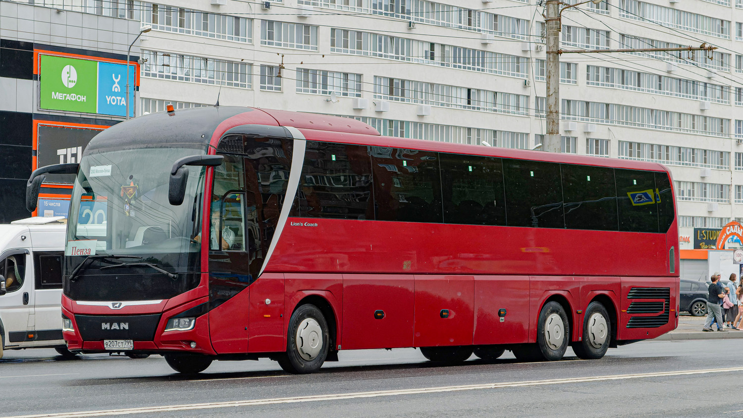 Пензенская область, MAN R08 Lion's Coach L RHC444 L № В 207 СТ 799