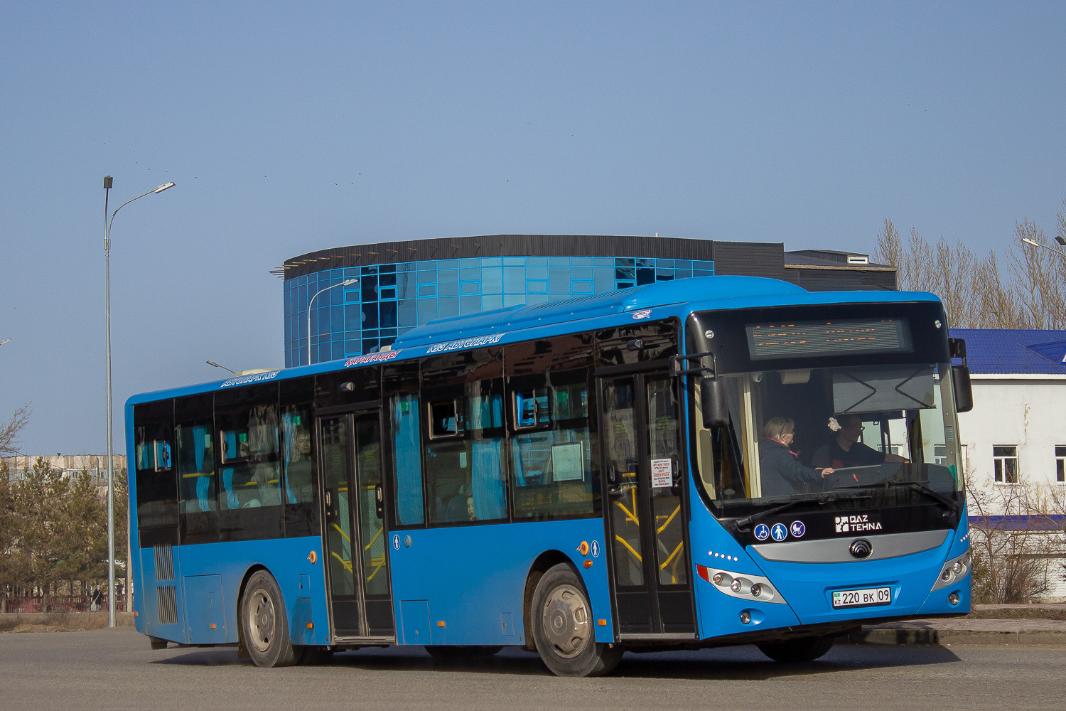 Карагандинская область, Yutong ZK6118HGA (QazTehna) № 220 BK 09