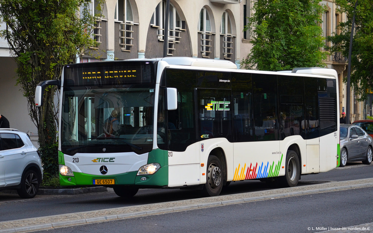 Люксембург, Mercedes-Benz Citaro C2 K № 213