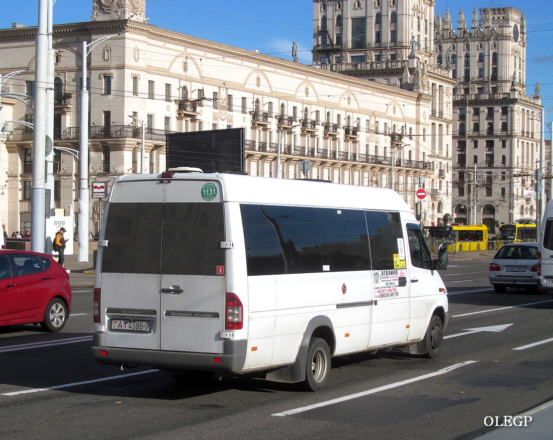 Минск, Луидор-2232* (MB Sprinter Classic) № АТ 4586-7