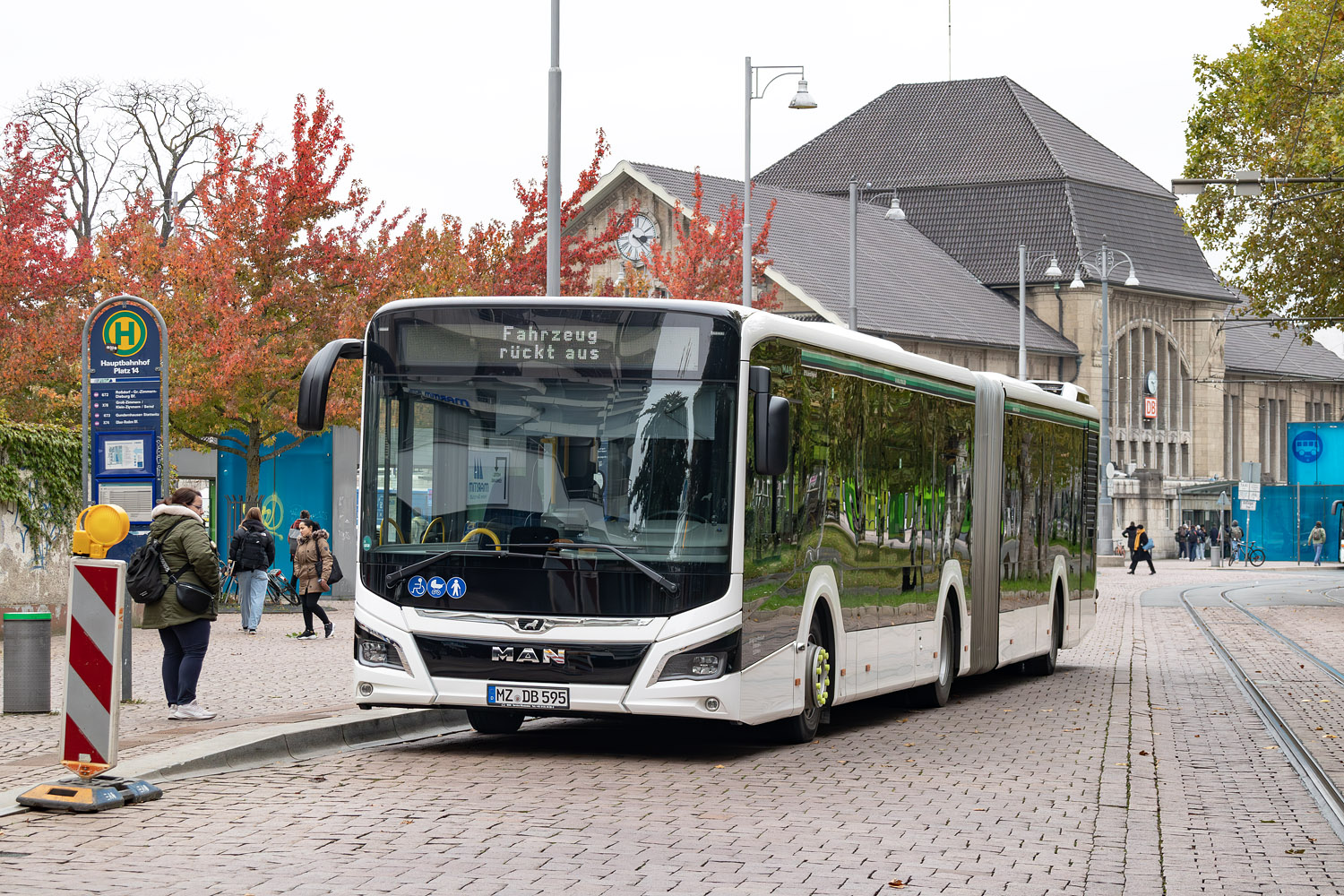 Рейнланд-Пфальц, MAN 18C Lion's City 18 NG360 EfficientHybrid № MZ-DB 595