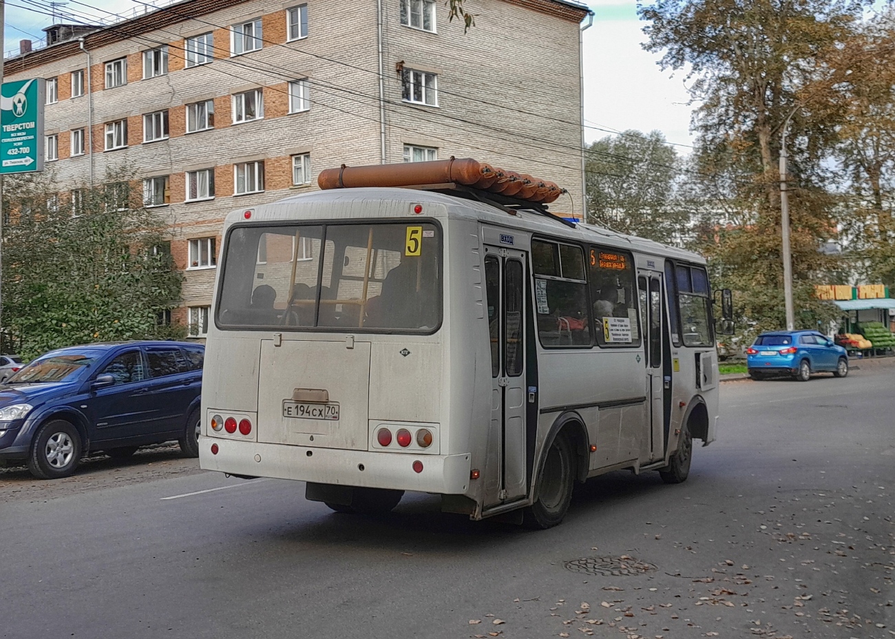 Томская область, ПАЗ-32054 № Е 194 СХ 70