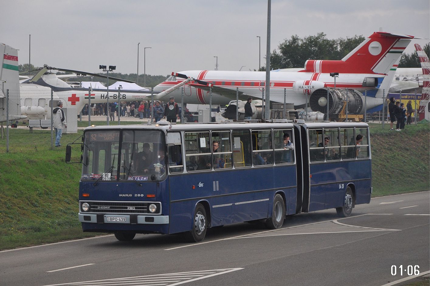 Венгрия, Ikarus 280.40A № 04-39; Венгрия — VI. Ikarus Találkozó, Aeropark (2024)