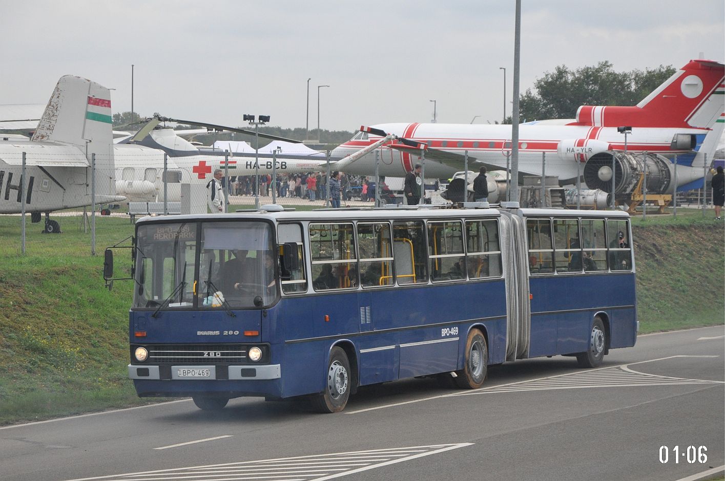 Венгрия, Ikarus 280.40A № 04-69; Венгрия — VI. Ikarus Találkozó, Aeropark (2024)