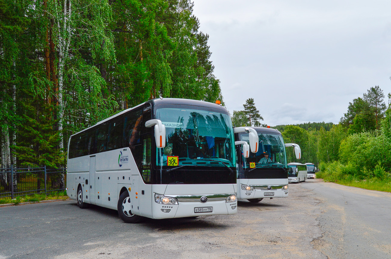 Свердловская область, Yutong ZK6122H9 № Е 585 УУ 196