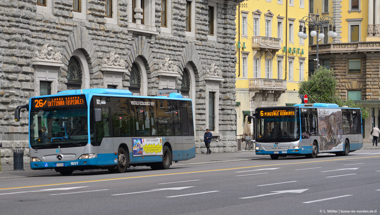 Италия, Mercedes-Benz O530K Citaro K № 1807