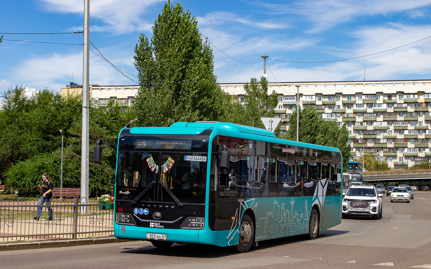 Карагандинская область, Yutong ZK6116HG (QazTehna) № 850 BG 01