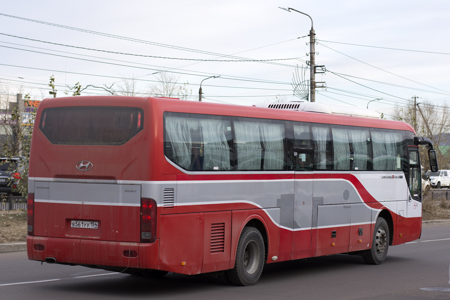 Новосибирская область, Hyundai Universe Space Luxury № В 561 УУ 154