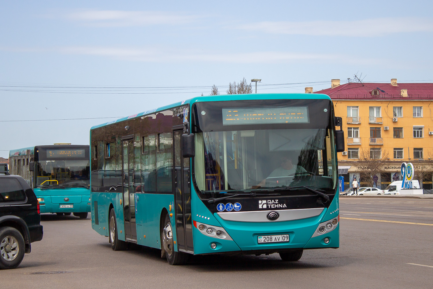 Карагандинская область, Yutong ZK6118HGA (QazTehna) № 208 AV 09