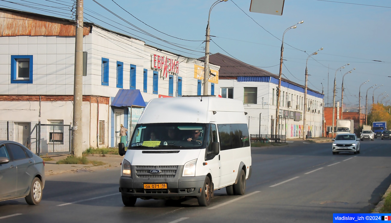 Удмуртия, Ford Transit [RUS] (Z6F.ESF.) № ОА 071 18