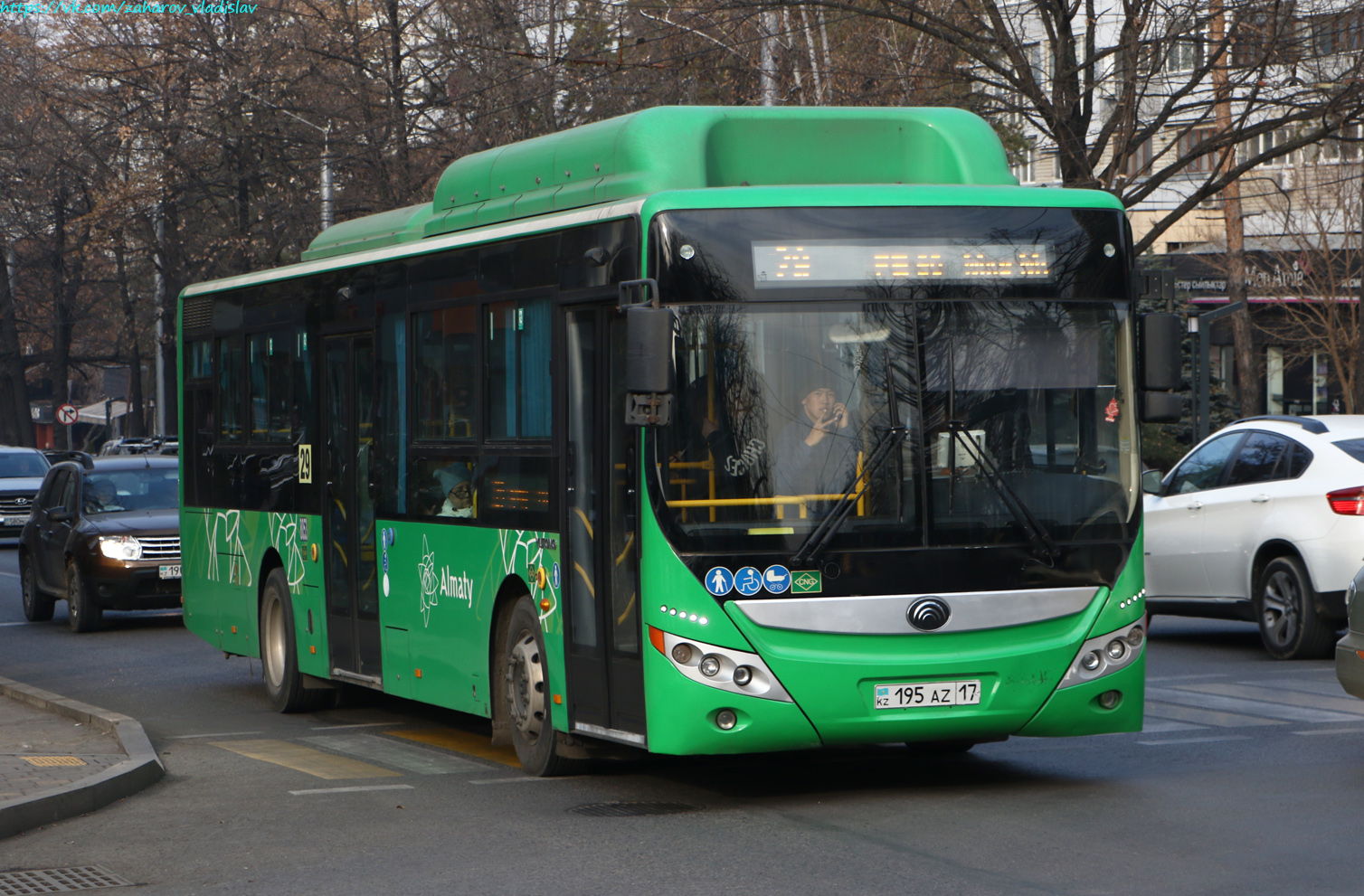 Алматы, Yutong ZK6118HGA № 8053