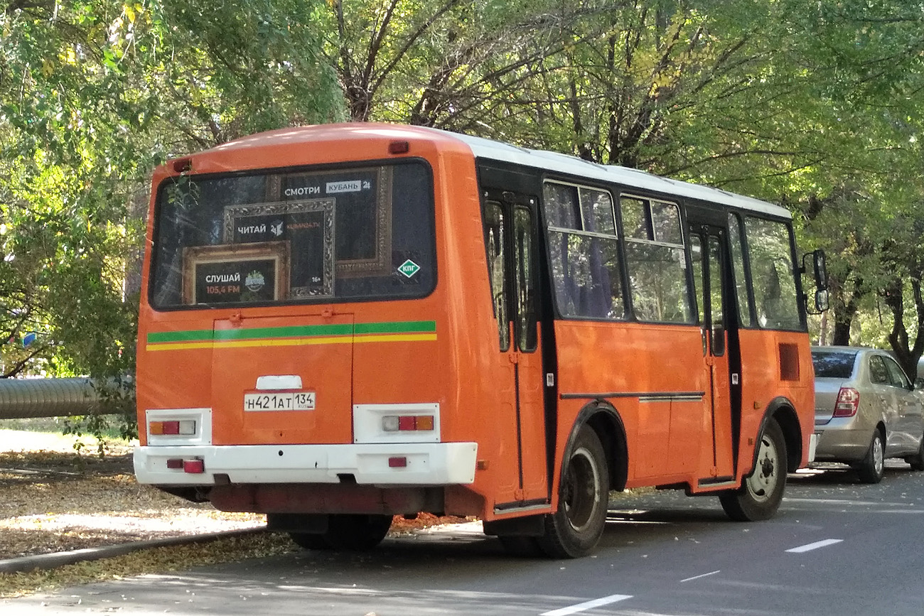 Волгоградская область, ПАЗ-32054 № Н 421 АТ 134