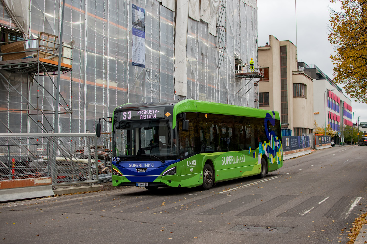 Финляндия, VDL Citea LE-122 № 468